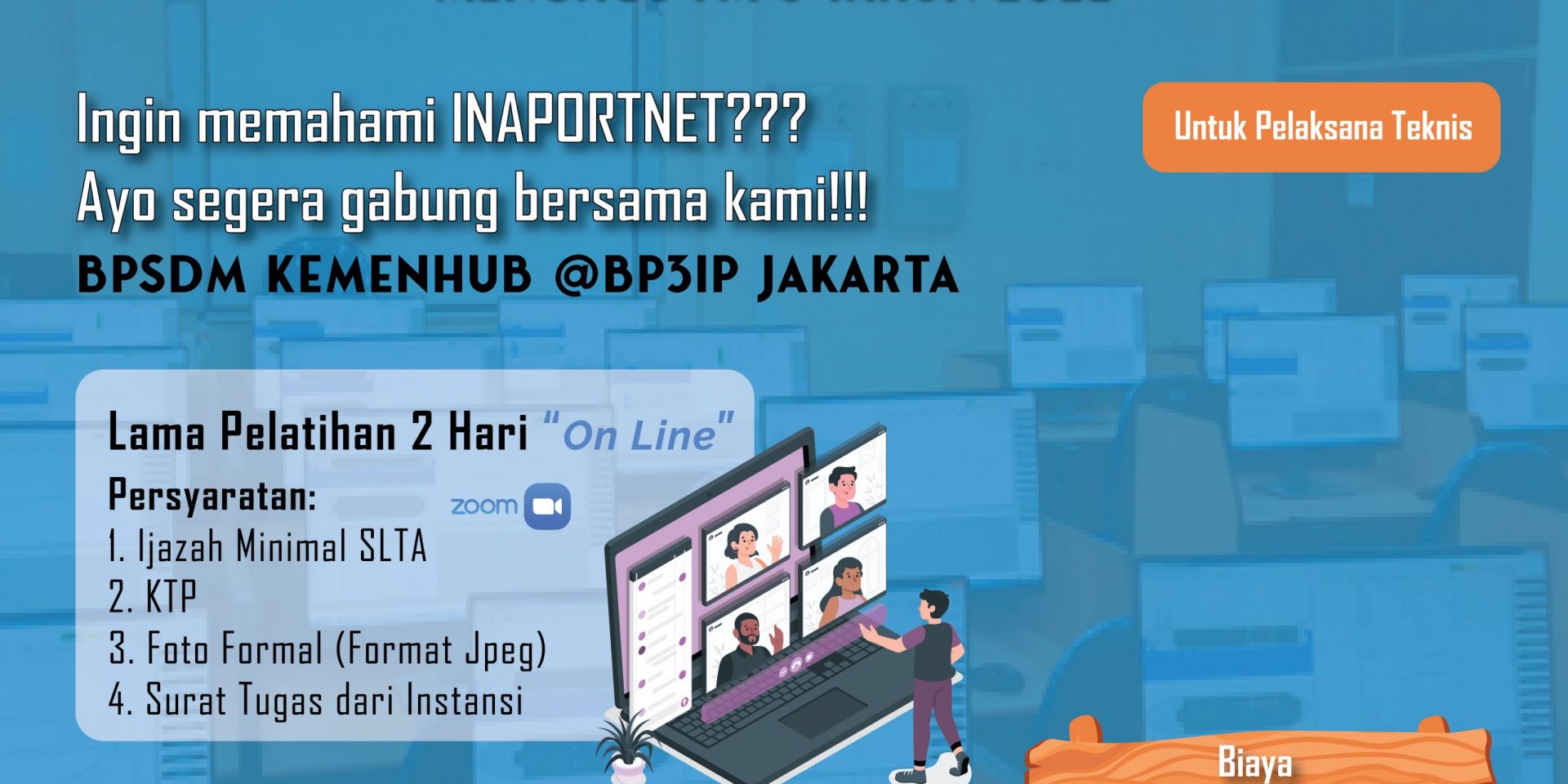 Diklat Inaportnet type A di BP3IP