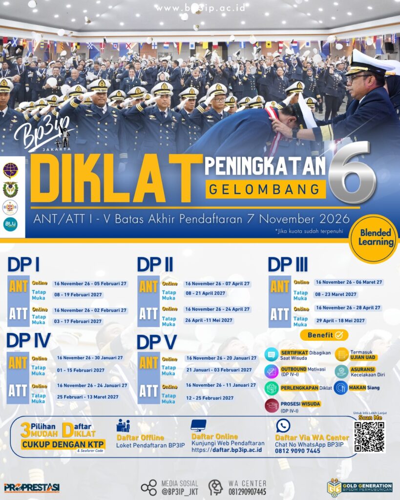 Pendaftaran Diklat Peningkatan Gelombang 6 ANT/ATT V Dibuka, Batas Akhir 7 November 2026