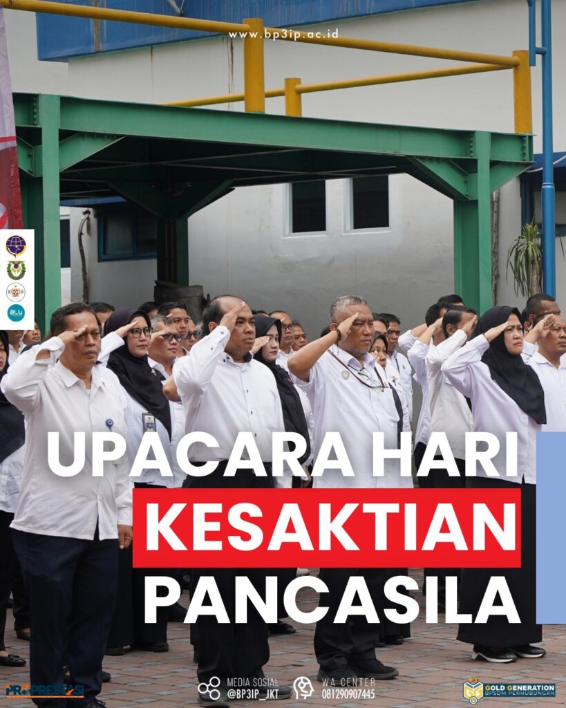 BP3IP Jakarta Gelar Upacara Peringatan Hari Kesaktian Pancasila Tahun 2026